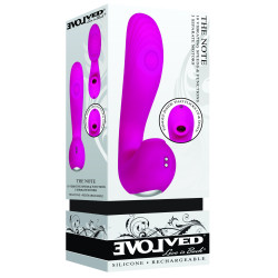 Evolved Stimulateur de clitoris et Vibro The Note 16cm
